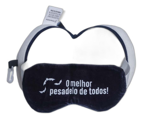 Máscara Dormir Almofada Jack Skellington O Estranho Mundo