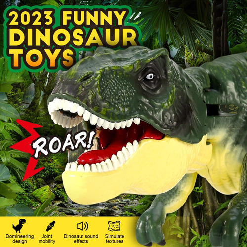 Zaza Juguetes Dinosaurio Trigger T Rex ,con Sonido-1pcs