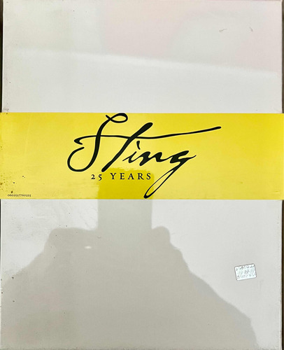 Sting 25 Years Super Deluxe. 3cds/1dvd/libro. Sellado.leer.