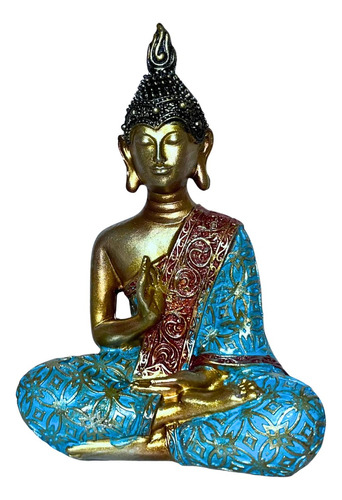 Buda Siddhartha Meditando Figura Decorativa Adorno