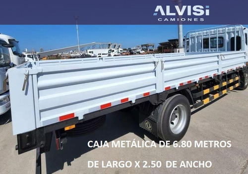 Jac 1083 Caja Metálica Para Camión 6.80 X 2.50 + Iva
