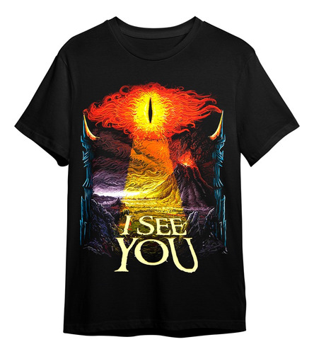 Polera The Lord Of The Rings - I See You - Holy Shirt