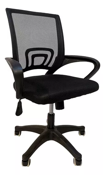 Silla Ejecutivo Respaldo Bajo Silla Escritorio Pc Mesh Negro