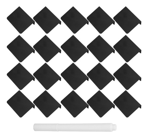 Miniset De 20 Letreros De Pizarra Para Buffet, Fáciles De Es