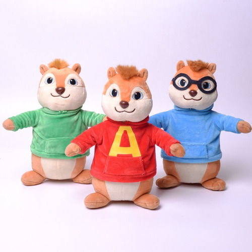 1 3 Piezas Muñeco De Peluche Alvin Y Las Ardillas Juguete