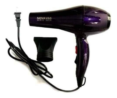 Secador De Pelo Nova Caliente Frió 4000w Cabello Profesional