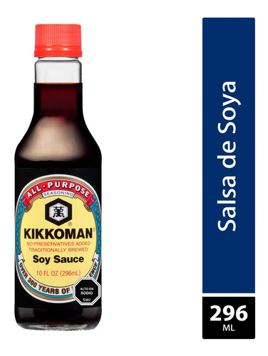 Salsa De Soya Kikkoman 296ml