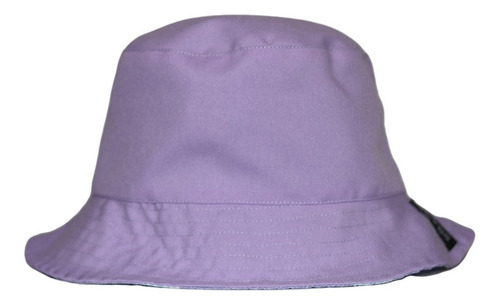 Imagen 2 de 3 de Bucket Hat Estampado Morado.