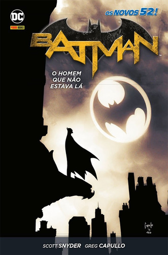 Batman: O homem que não estava lá, de Snyder, Scott. Editora Panini Brasil LTDA, capa dura em português, 2018