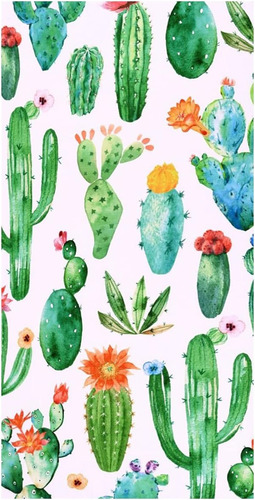 Xc Toalla De Playa Cactus Grande