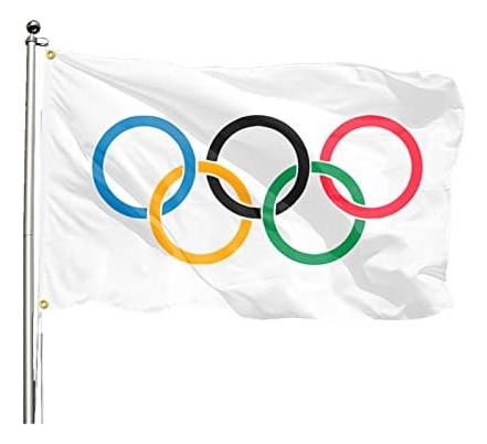 Syii Bandera De Los Juegos Olímpicos 2022 De 3 X 5 Pies, Ani