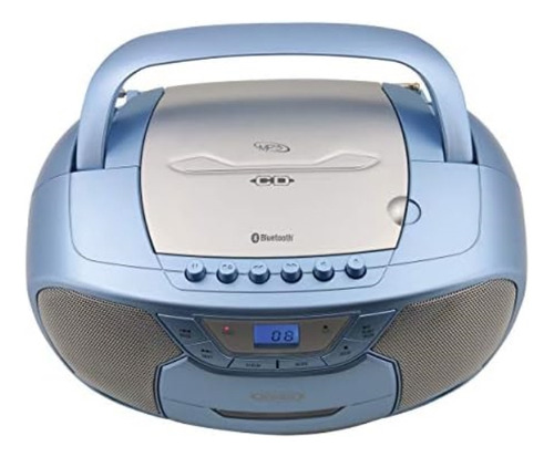 Jensen Cd-590-bl Cd-590 Cd Y Casete Estéreo Portátil De 1 Va