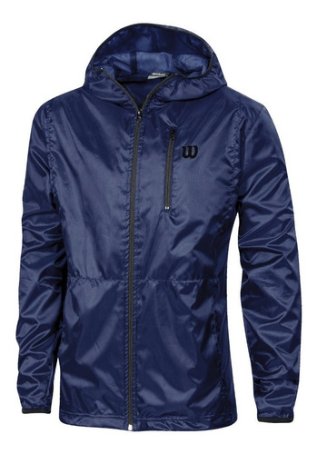 Imagen 1 de 5 de Campera Rompeviento Wilson Training Hombre Tenis Padel Golf