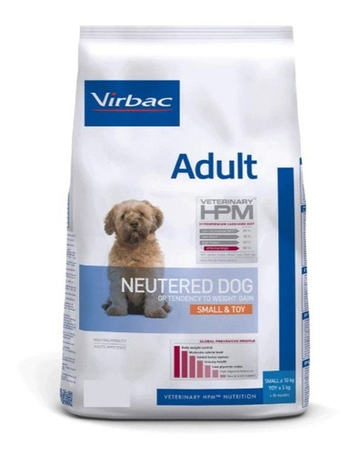 Virbac Adult Neutered Dog Small & Toy 3kg