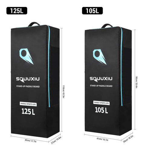 Bolsa Inflable Para Tablas De Remo Souuxiu, Duradera, Bolsa