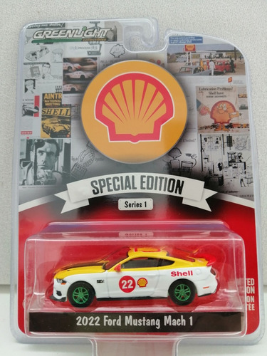 Chase 2022 Ford Mustang Mach 1 Esacala 1 64 Greenlight