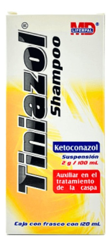 Pack Shampoo Tiniazol Tratamiento Anti Caspa 120 Ml (3 Pzas)