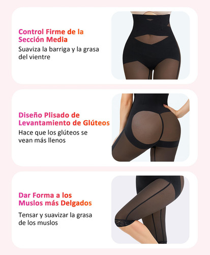 Pantalones Moldeadores De Cuerpo Para Mujer Control De