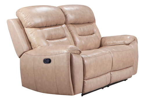 Sillón Reclinable 2 Cuerpos 100% Cuero Premium Divino