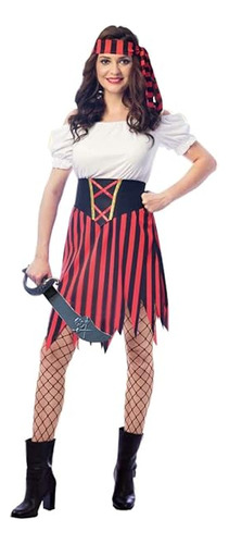 Disfraz Pirata Para Mujer Disfraz Pirata Vestido Modesto Con