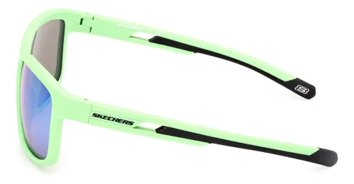 Lentes De Sol Verde Mate Espejados Skechers Se636394q