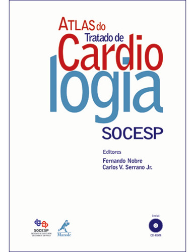 Atlas do tratado de cardiologia Socesp, de () Nobre, Fernando. Editora Manole LTDA, capa mole em português, 1994