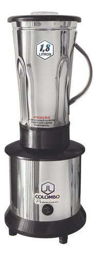 Liquidificador Industrial 1,8 Litro Alta Rotação Inox - 110v Cor Prateado