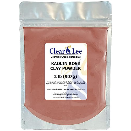 Clearlee Kaolin Rosa Arcilla Rosa Polvo De Grada Jyynx