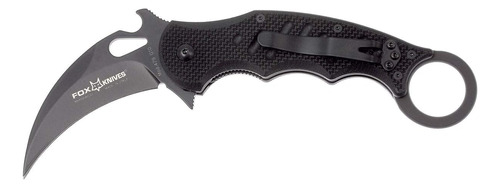 Fox 479 G10 Negro Emerson Wave Plegable Karambit