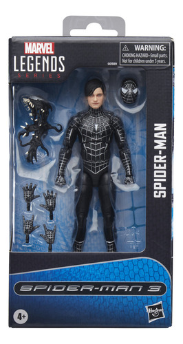 Marvel Legends Series, Hombre Araña, El Hombre Araña 3, Figura Coleccionable De 15 Cm