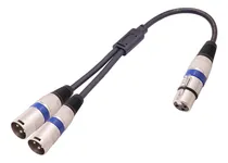 Comprar Cable Divisor Xlr Hembra De 3 Pines A Xlr Macho En Y Dual, X