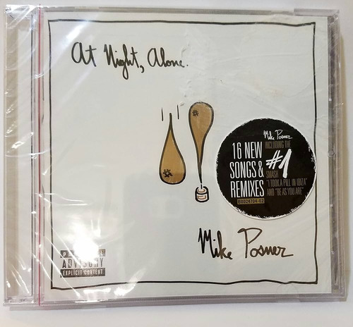 Mike Posner At Night Alone Cd Nuevo