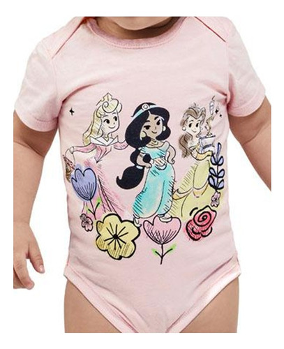 Pañalero/body Para Bebé Niña Princesas De Disney Baby