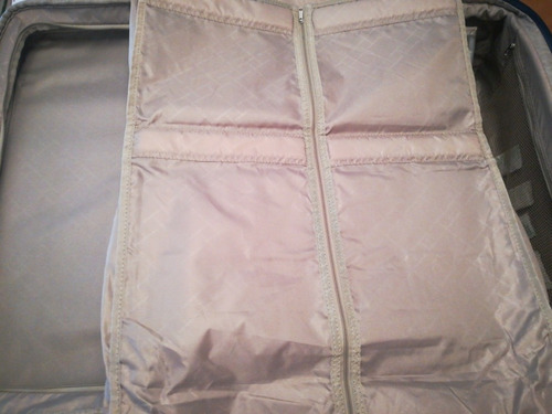 Valija Samsonite Expandible 2 Ruedas Tela Azul En Belgrano R