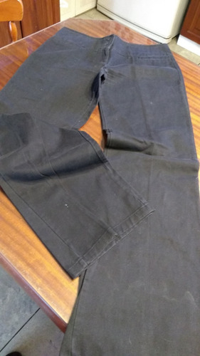 Pantalon En Loneta Negra Nmd T44/46