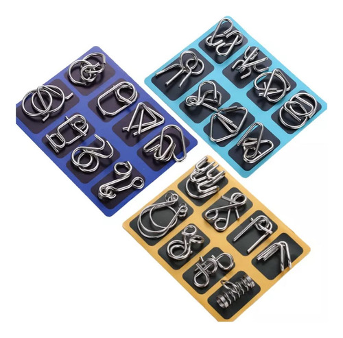 A Set Brain Games: Juguetes De Desbloqueo Intelectual Para