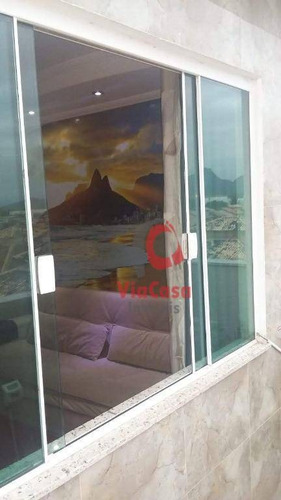 Cobertura Com 3 Dormitórios À Venda, 110 M² Atlântica - Rio Das Ostras/rj - Co0129
