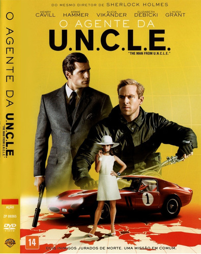 Dvd Filme: O Agente Da U.n.c.l.e. (2015) Dublado E Legendado