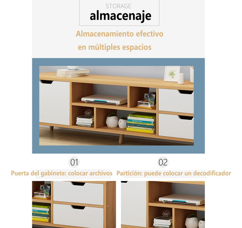 Mueble Tv Muebles Casillero Dormitorio Salón 120*30*38 Cm