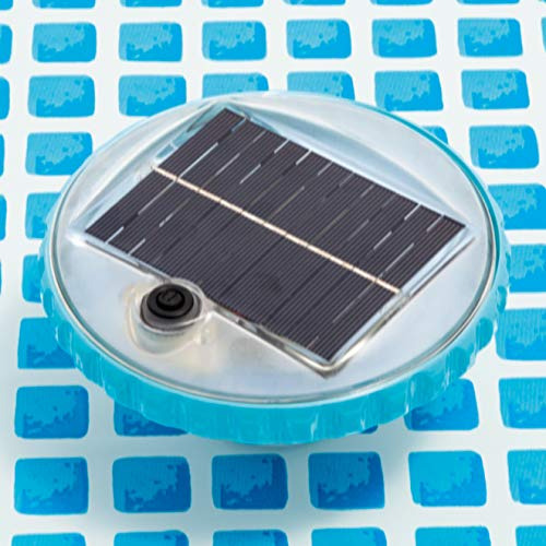 Intex Flotante Led Piscina Luz Solar Con Autoon En La Noche