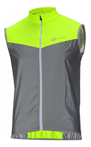 Chaleco Ciclista Rockbros Reflectante Impermeable Transpirab