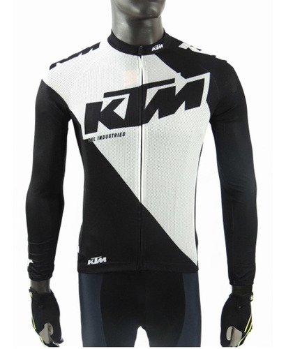 Remera / Jersey M/ Larga Ciclismo Ktm Factory Line Oficial