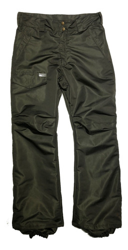 Pantalon Impermeable Con Trampa Nieve Ski Azul - Jeans710