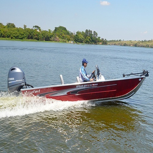 Lancha  Apolus 600 Freestyle + Motor 60hp Mercury+ Carreta