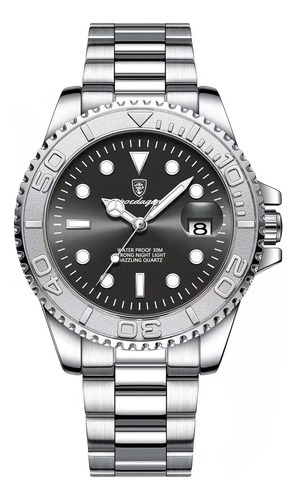 Relógio Masculino De Luxo Poedagar Business Waterproof Lumin