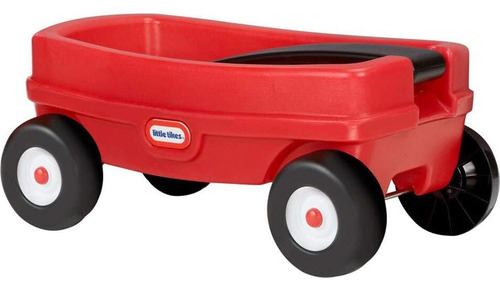 Carro De Arrastre Little Tikes Rojo Plegable Para Niños
