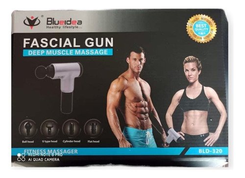 Masajeador Muscular Profundo Fascial Gun (bld-320