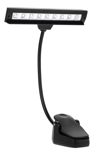 Escritorio, Portátil Y Flexible, 9 Led, Soporte De Música Co