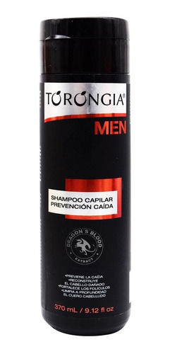 Shampoo Capilar Prevención Caída Para Hombre 370ml Torongia