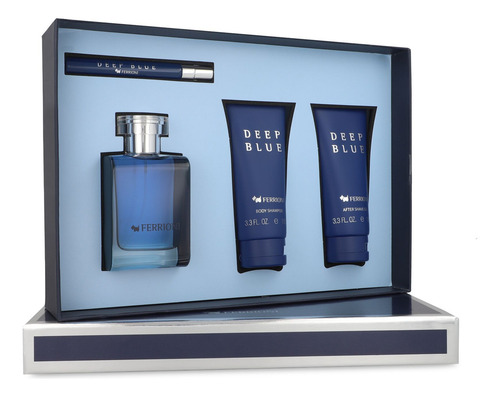 Set Ferrioni Deep Blue 4pzs - Caballero
